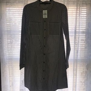 Sanctuary Long Sleeve Checkered Dress